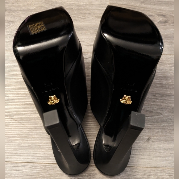 Versace Mule platforms Nero-Oro 2023 Collection - Picture 5 of 5